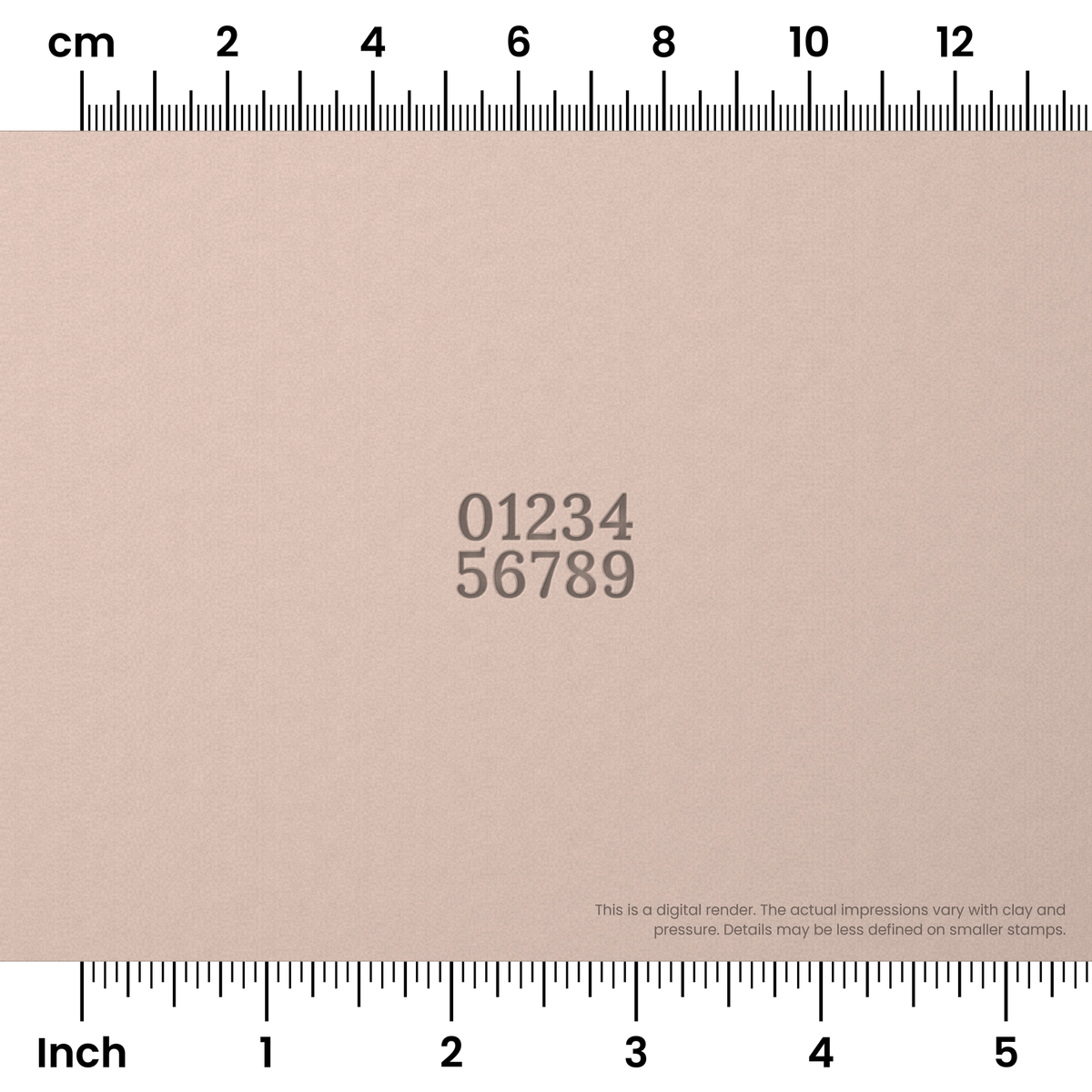 Lora | Number Stamp Sets - Ceramind® Tools