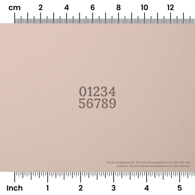 Lora | Number Stamp Sets - Ceramind® Tools