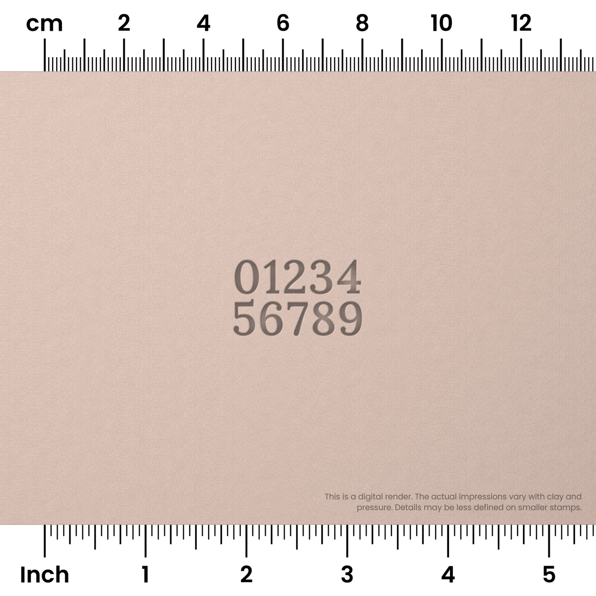 Lora | Number Stamp Sets - Ceramind® Tools