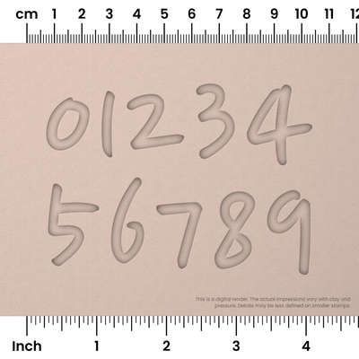 Nanum Pen | Number Stamp Sets - Ceramind® Tools
