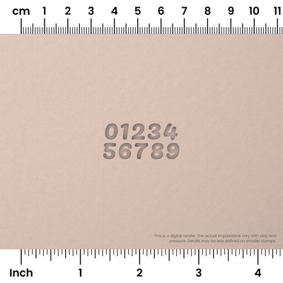 Pacifico | Number Stamp Sets - Ceramind® Tools