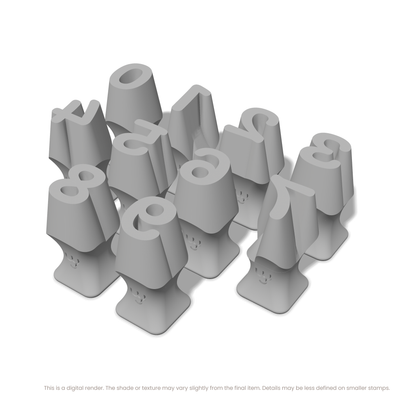 Pacifico | Number Stamp Sets - Ceramind® Tools