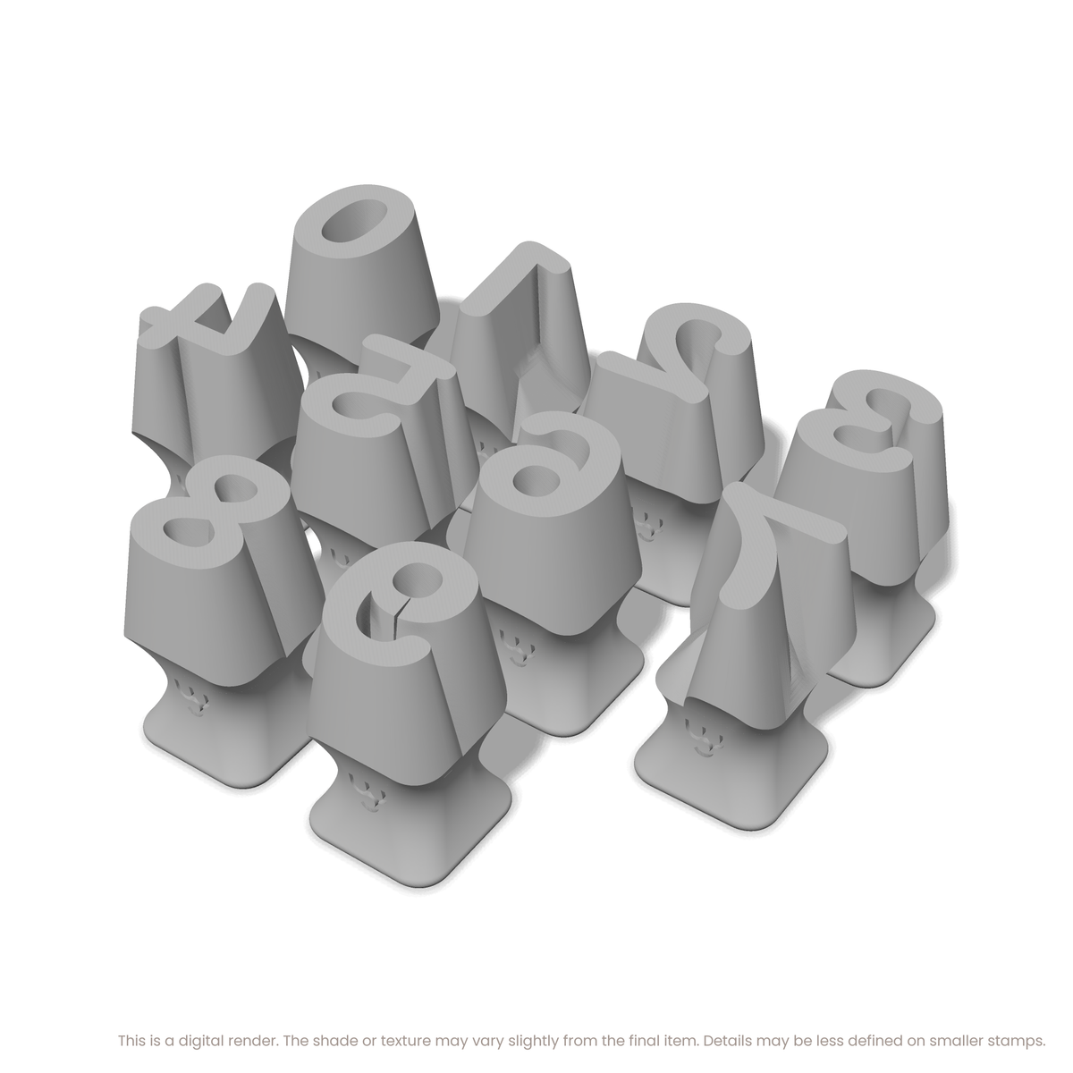 Pacifico | Number Stamp Sets - Ceramind® Tools