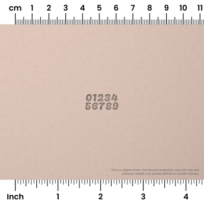Pacifico | Number Stamp Sets - Ceramind® Tools
