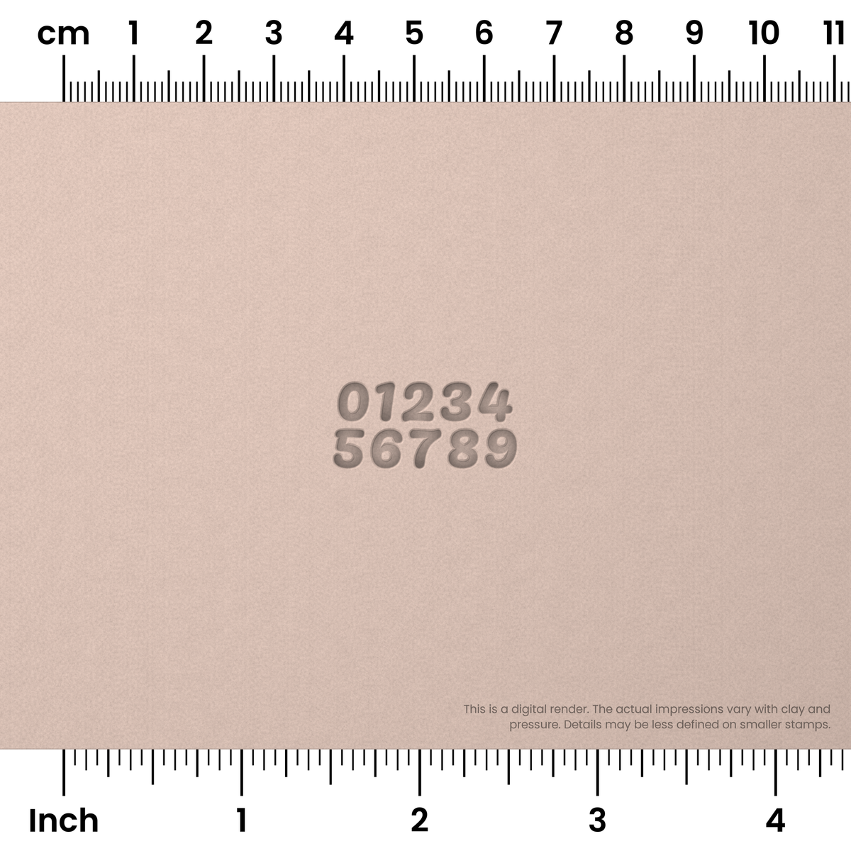 Pacifico | Number Stamp Sets - Ceramind® Tools