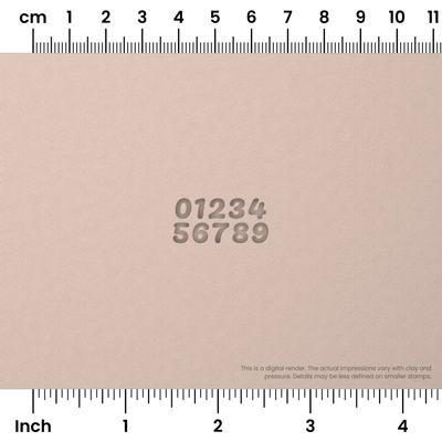 Pacifico | Number Stamp Sets - Ceramind® Tools