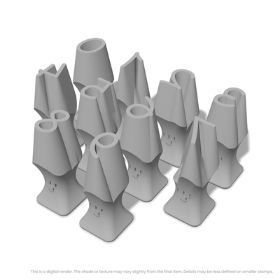 Playpen Sans | Number Stamp Sets - Ceramind® Tools