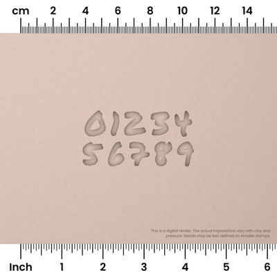Permanent Marker | Number Stamp Sets - Ceramind® Tools