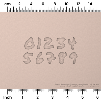 Permanent Marker | Number Stamp Sets - Ceramind® Tools