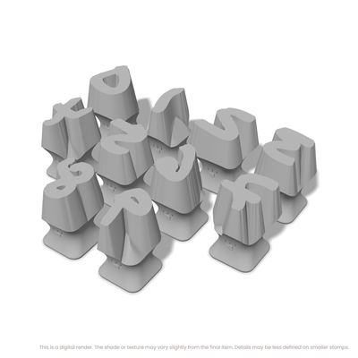 Permanent Marker | Number Stamp Sets - Ceramind® Tools