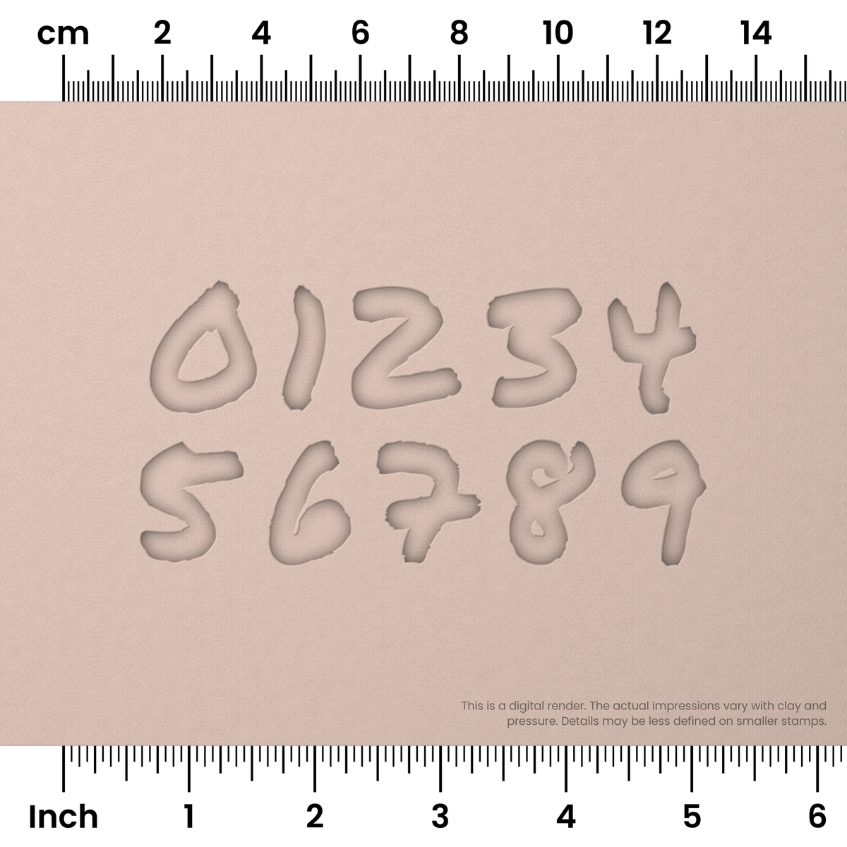 Permanent Marker | Number Stamp Sets - Ceramind® Tools