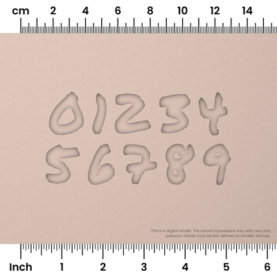Permanent Marker | Number Stamp Sets - Ceramind® Tools