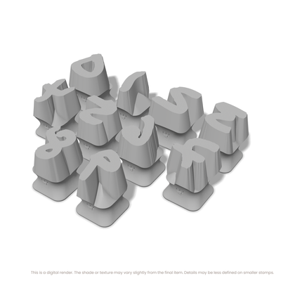 Permanent Marker | Number Stamp Sets - Ceramind® Tools