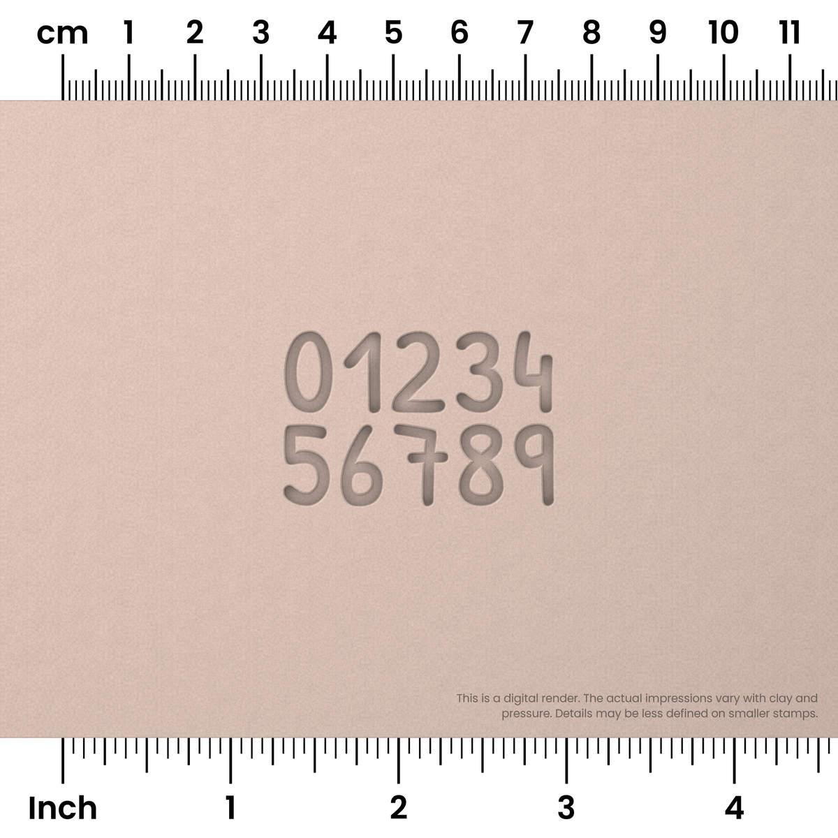 Patrick Hand | Number Stamp Sets - Ceramind® Tools