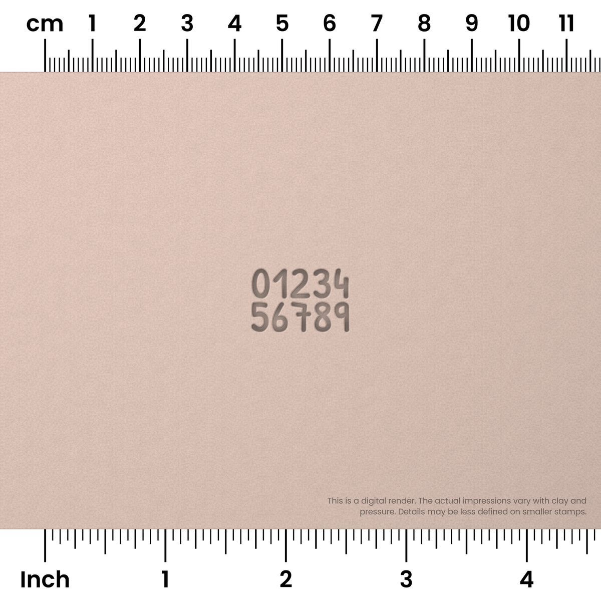 Patrick Hand | Number Stamp Sets - Ceramind® Tools