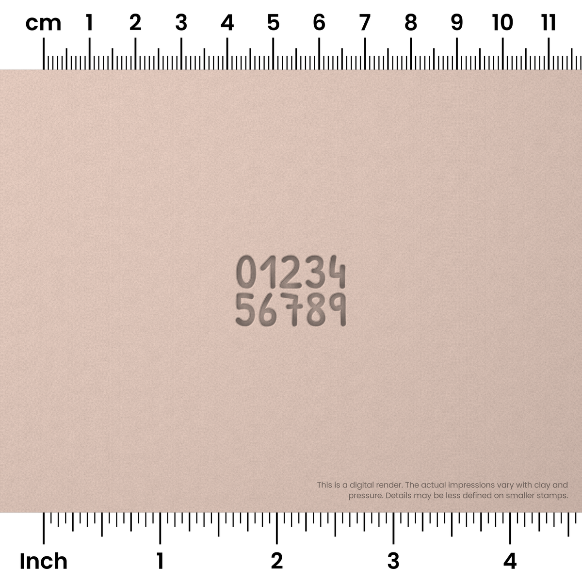 Patrick Hand | Number Stamp Sets - Ceramind® Tools