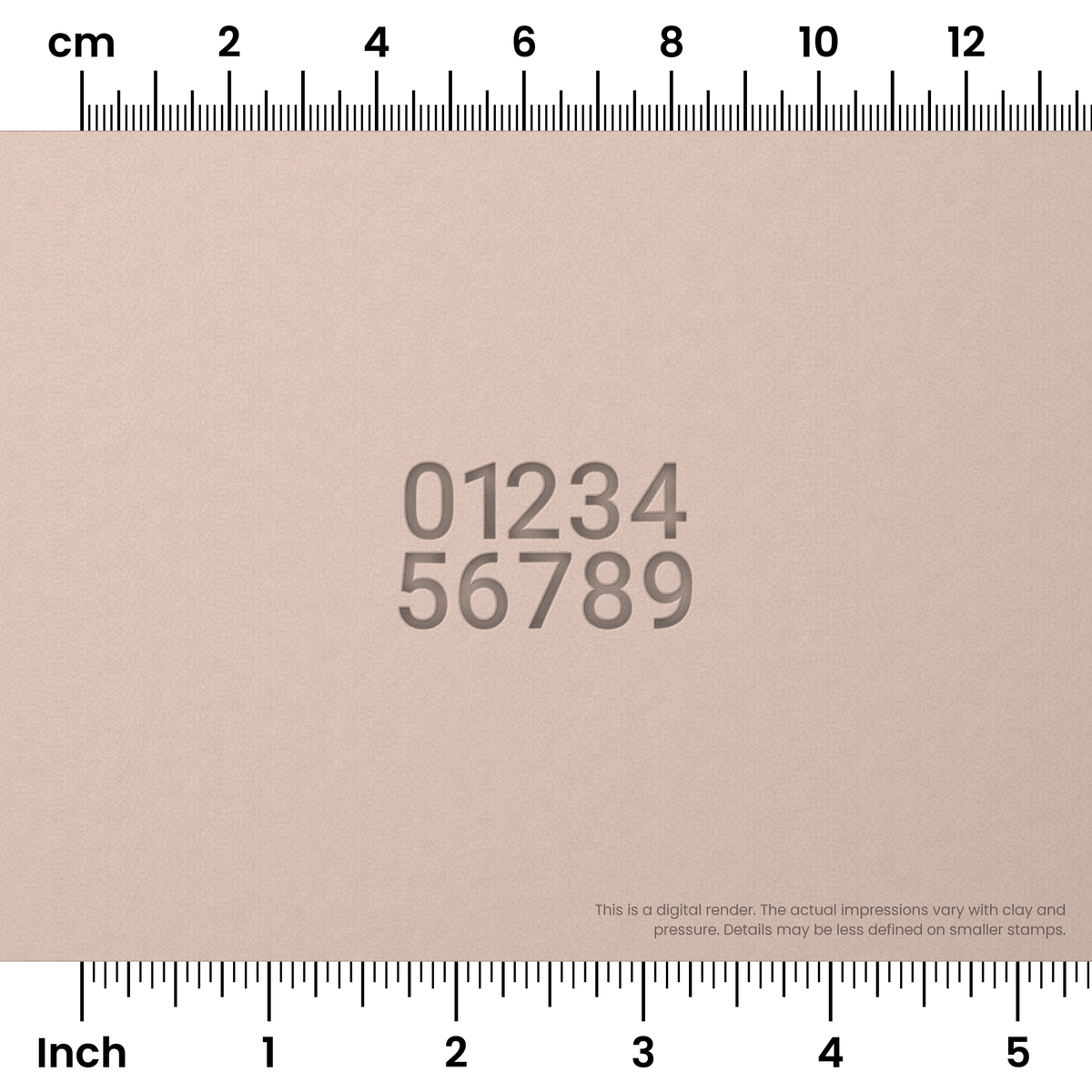 Roboto | Number Stamp Sets - Ceramind® Tools