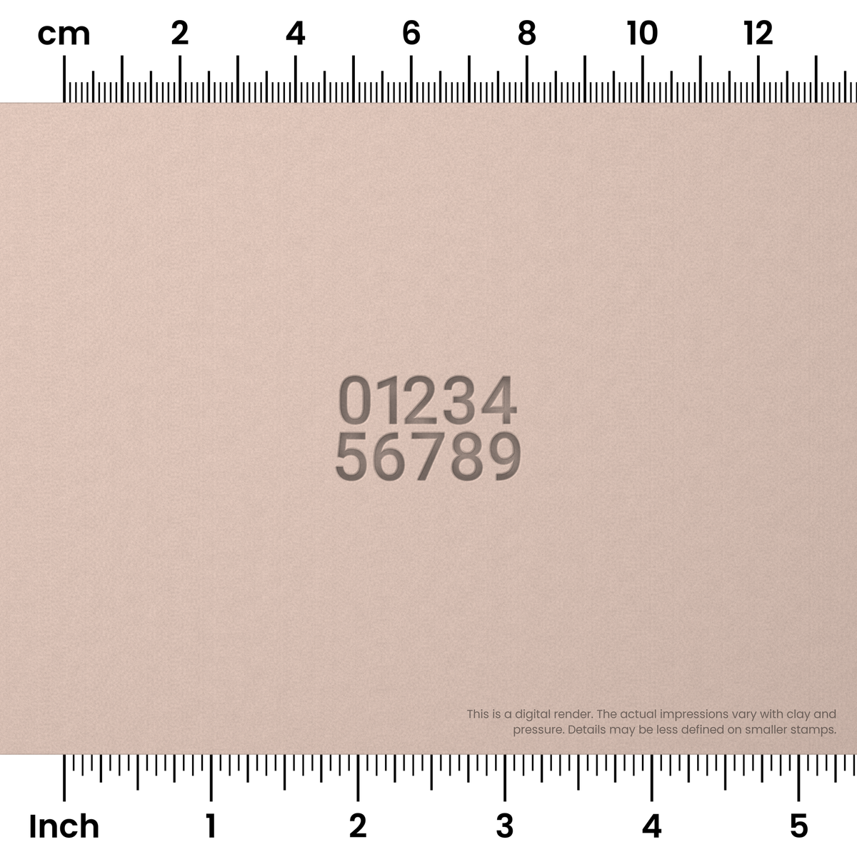 Roboto | Number Stamp Sets - Ceramind® Tools