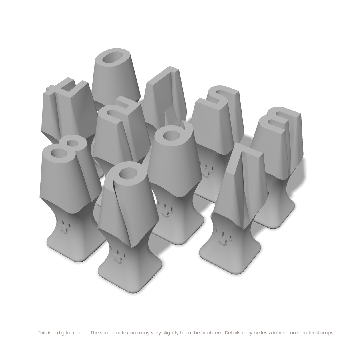 Righteous | Number Stamp Sets - Ceramind® Tools