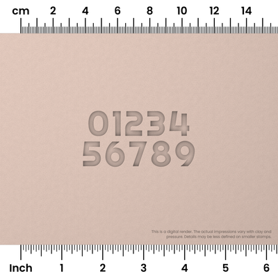 Righteous | Number Stamp Sets - Ceramind® Tools