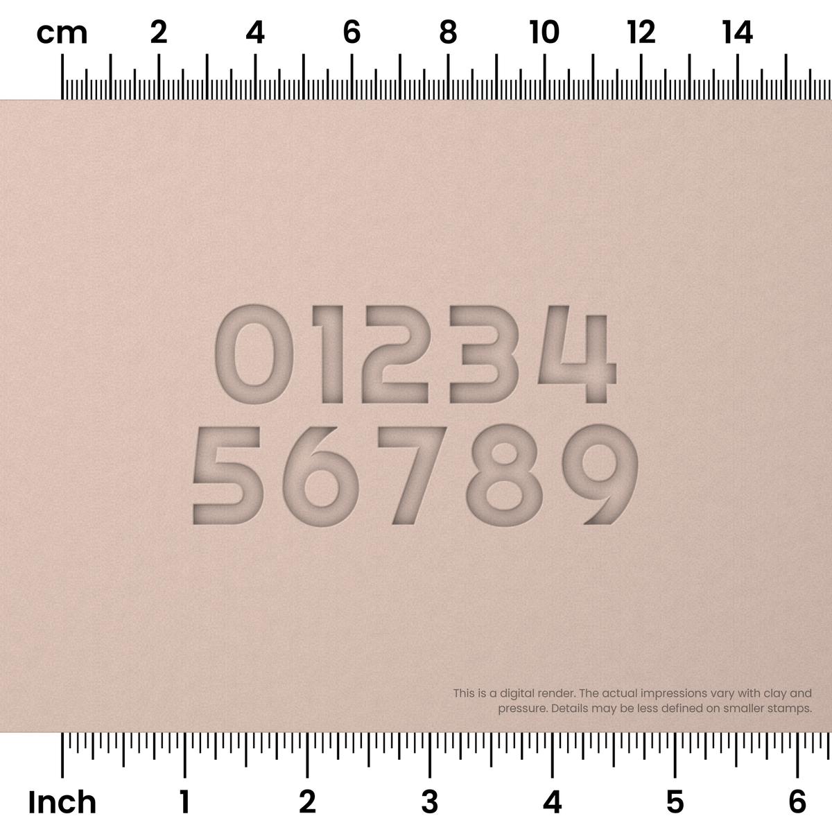 Righteous | Number Stamp Sets - Ceramind® Tools
