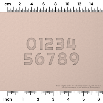 Righteous | Number Stamp Sets - Ceramind® Tools