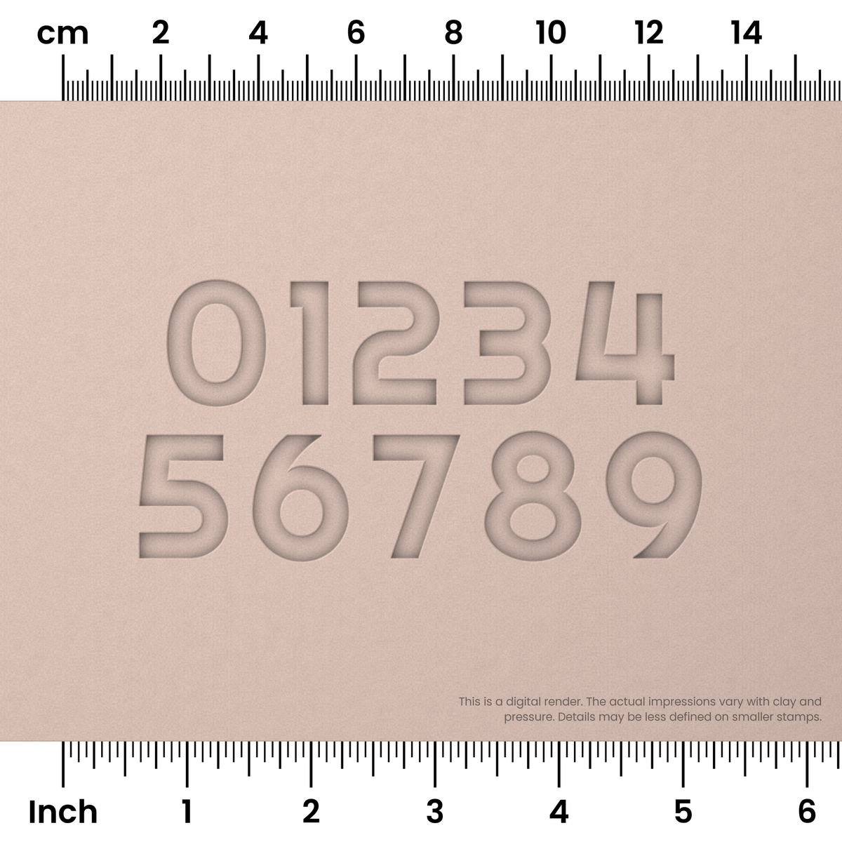 Righteous | Number Stamp Sets - Ceramind® Tools