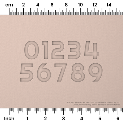 Righteous | Number Stamp Sets - Ceramind® Tools