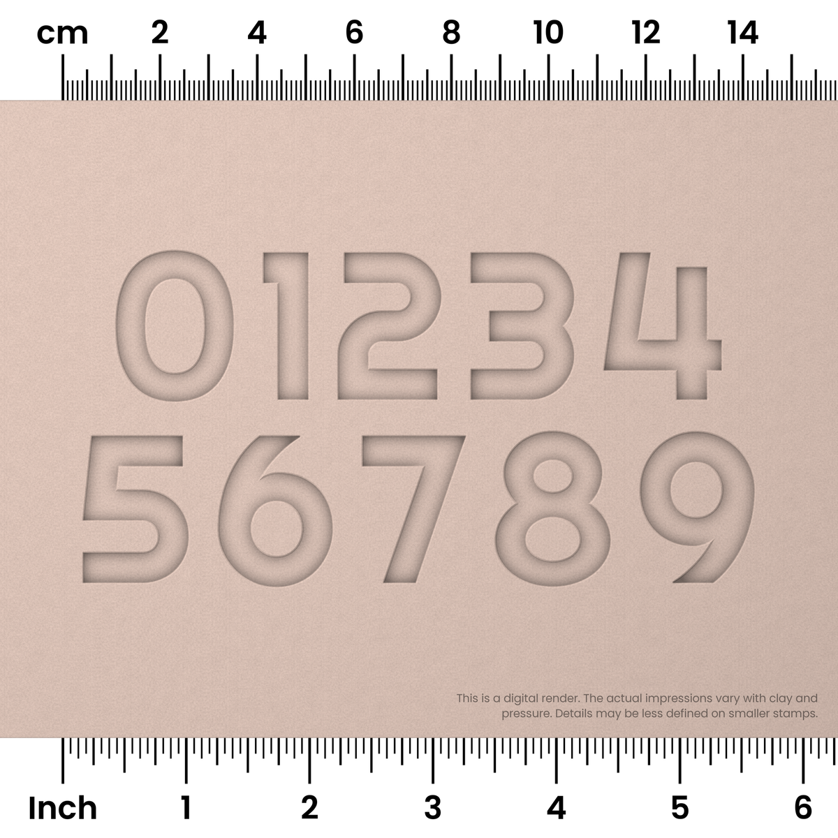 Righteous | Number Stamp Sets - Ceramind® Tools