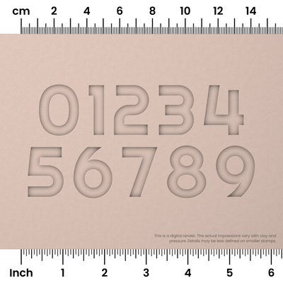 Righteous | Number Stamp Sets - Ceramind® Tools