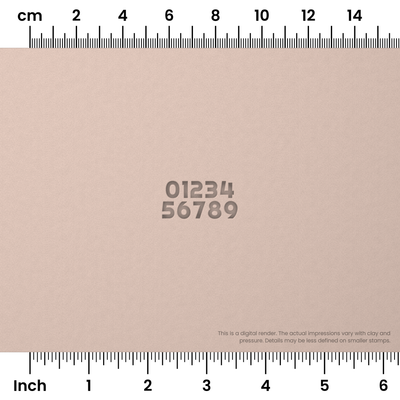 Righteous | Number Stamp Sets - Ceramind® Tools