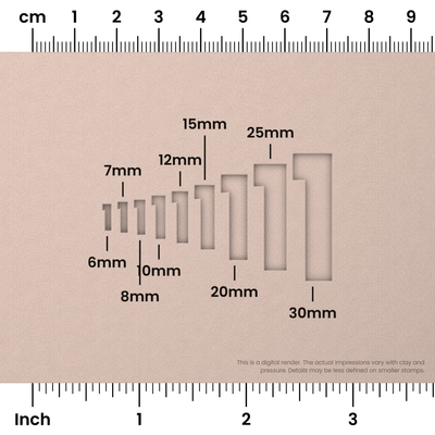 Righteous | Number Stamp Sets - Ceramind® Tools