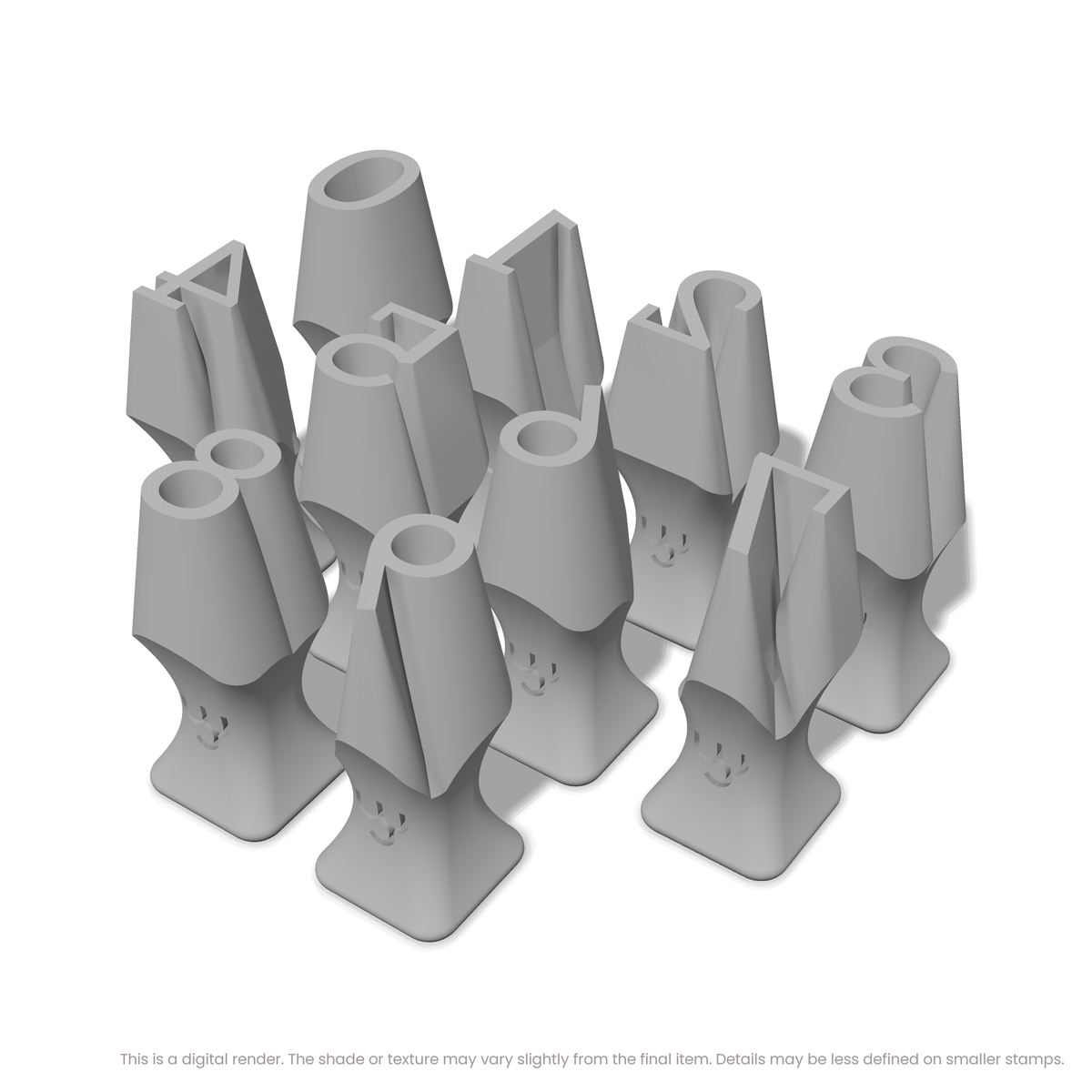 Rokkitt | Number Stamp Sets - Ceramind® Tools