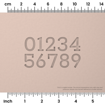 Rokkitt | Number Stamp Sets - Ceramind® Tools