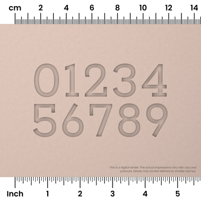 Rokkitt | Number Stamp Sets - Ceramind® Tools