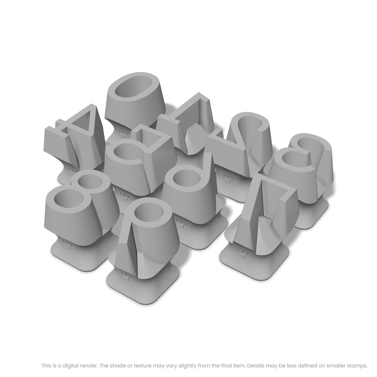 Rokkitt | Number Stamp Sets - Ceramind® Tools