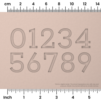 Rokkitt | Number Stamp Sets - Ceramind® Tools