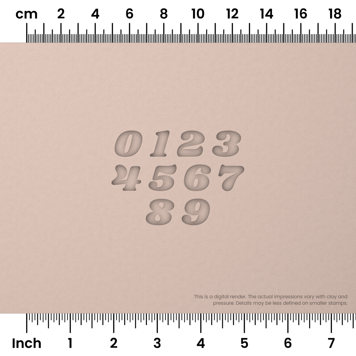 Shrikhand | Number Stamp Sets - Ceramind® Tools