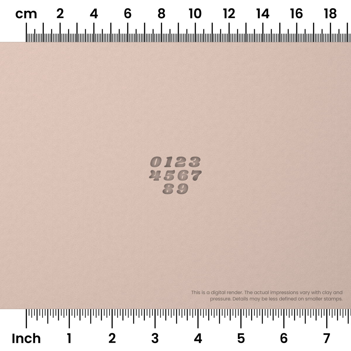 Shrikhand | Number Stamp Sets - Ceramind® Tools