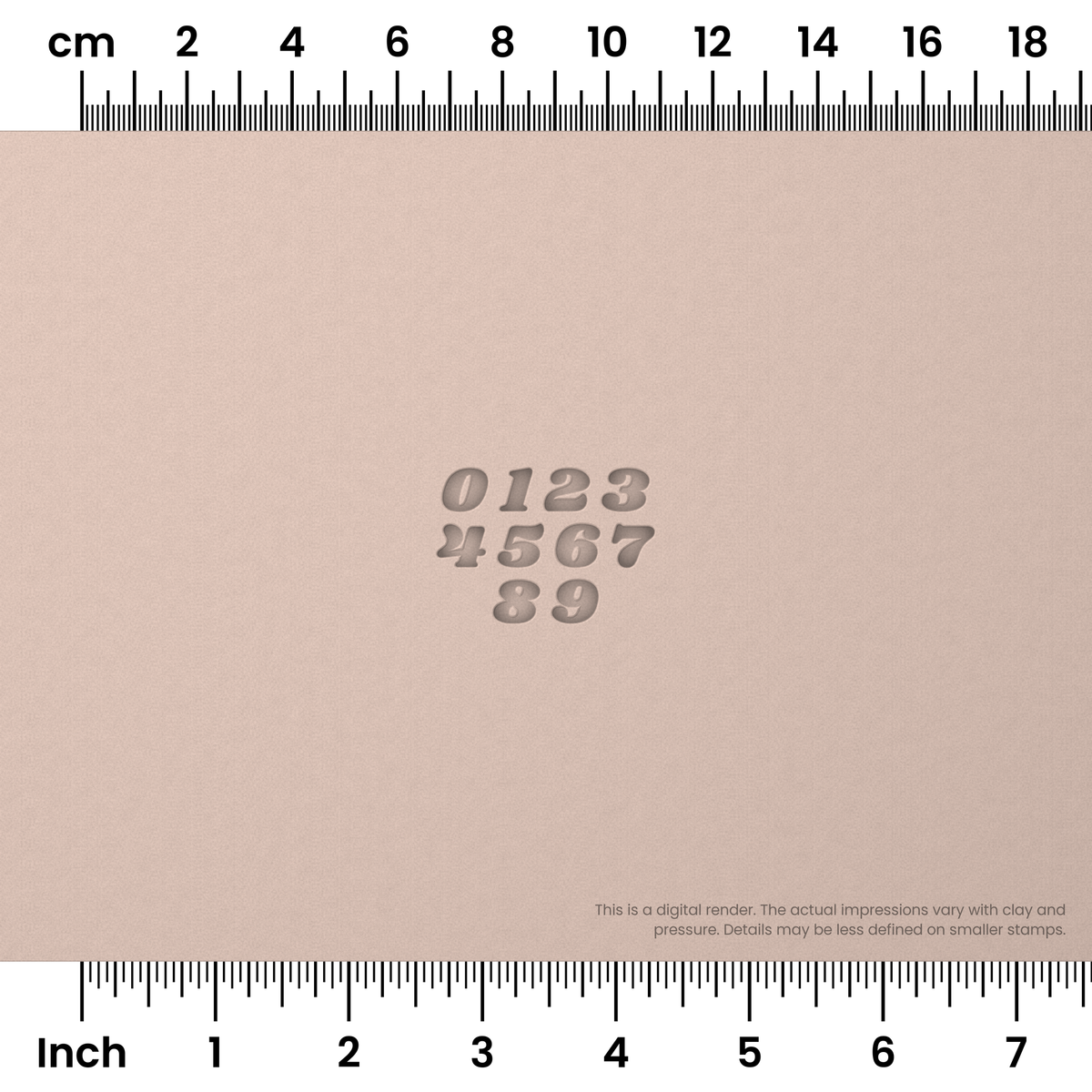 Shrikhand | Number Stamp Sets - Ceramind® Tools