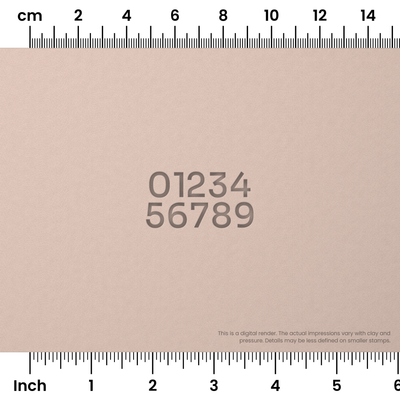Sora | Number Stamp Sets - Ceramind® Tools