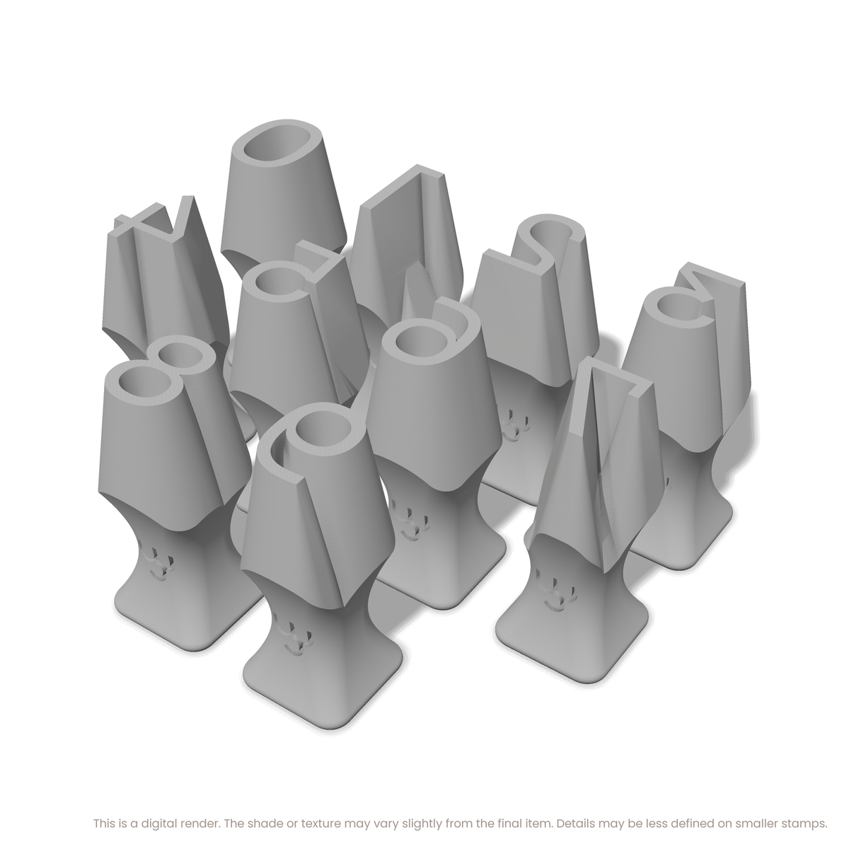 Sora | Number Stamp Sets - Ceramind® Tools
