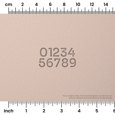Sora | Number Stamp Sets - Ceramind® Tools