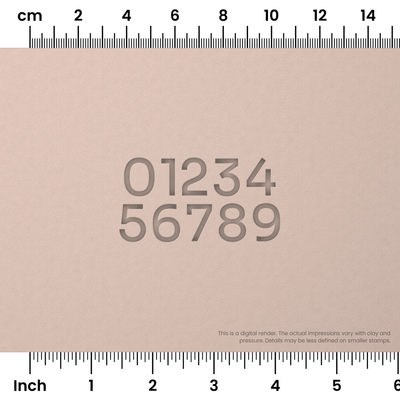 Sora | Number Stamp Sets - Ceramind® Tools