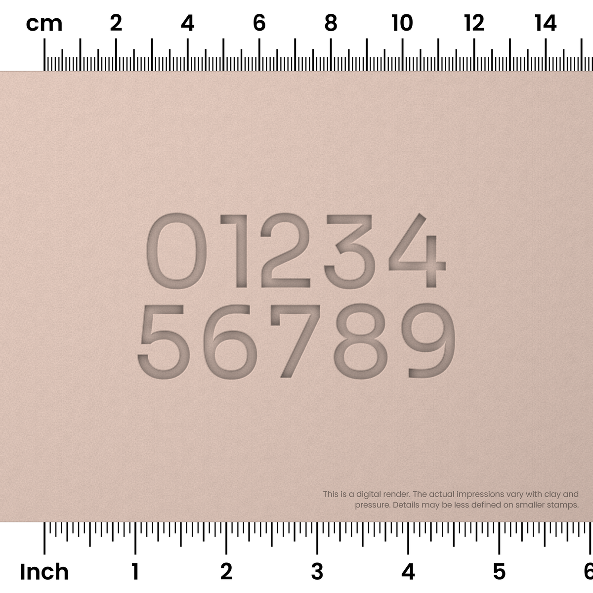 Sora | Number Stamp Sets - Ceramind® Tools