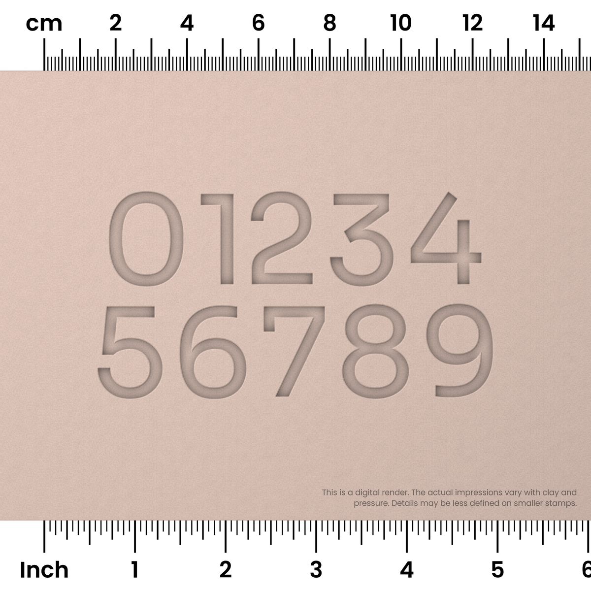 Sora | Number Stamp Sets - Ceramind® Tools