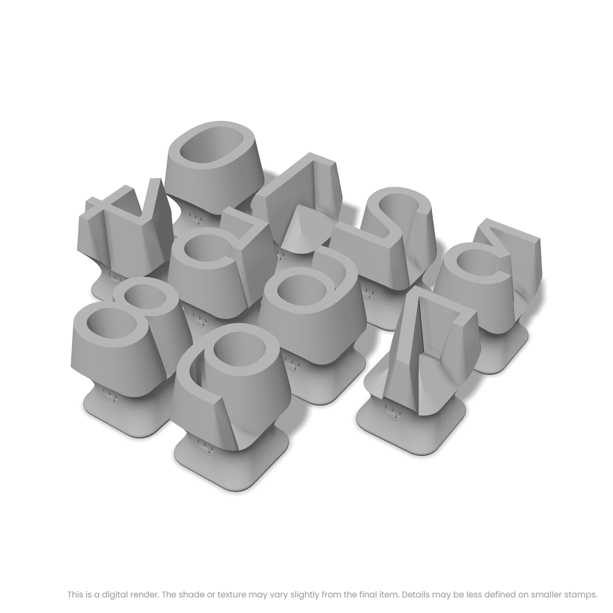 Sora | Number Stamp Sets - Ceramind® Tools