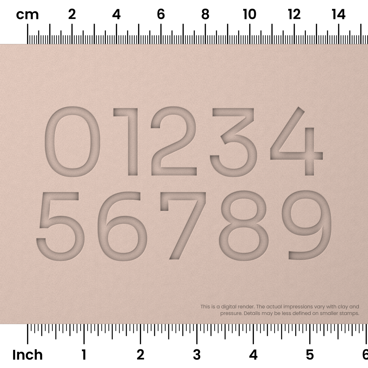 Sora | Number Stamp Sets - Ceramind® Tools