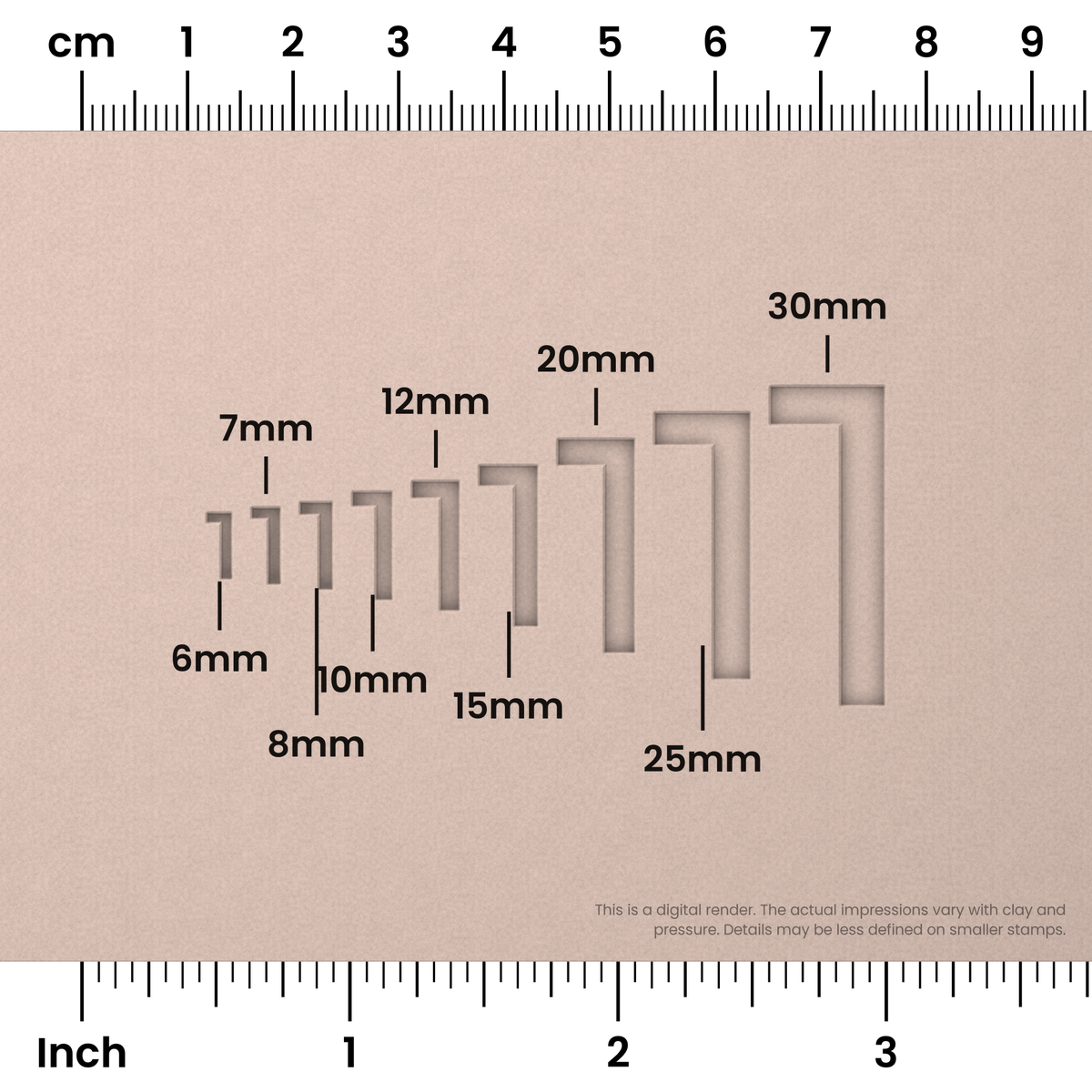 Sora | Number Stamp Sets - Ceramind® Tools