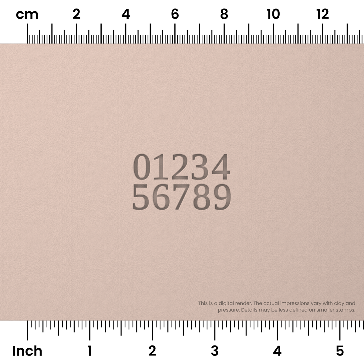 Tinos | Number Stamp Sets - Ceramind® Tools